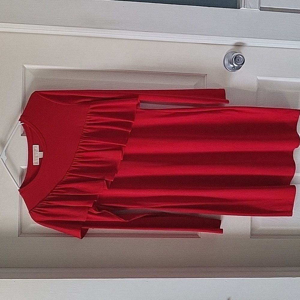Red dress
